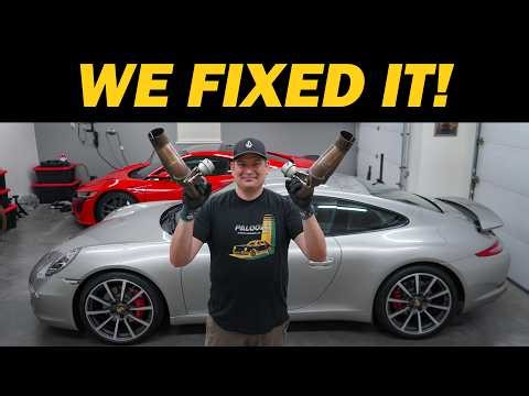 $4,000 Porsche 911 (991) Exhaust Fixed for $1,000 (AWE Switchback Project)