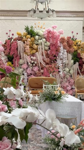 Warna pink memang manis😍 #pestarasaakhirtahun #weddingviral #dekorjogja #intimatewedding #jogja24jam