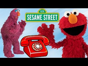 Sesame Street Elmo Telly Lost And Found Telephone Toddler Games
