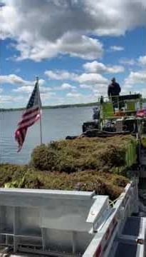 ANTS 14/16 Live Bottom Conveyor Trailer in Action | Waterway Cleanup #worksmarter #automobile
