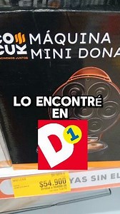 ♦️ Nuevo producto de Tiendas D1. Máquina de Mini donas. #TiendasD1 #TopProductos #GadgetsÚtiles #ProductosPrácticos #IdeasQueSirven #mejorcompra | Tips Diana Rojas