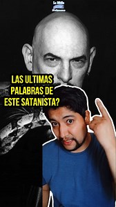 ULTIMAS PALABRAS DE UN SATANISTA! Anton LaVey ¡No te lo vas a creer! 😱 Descubre las impactantes últimas palabras de Anton LaVey, el fundador de la Iglesia de Satanás. Este video revela una declaración que dejó al mundo en shock y cambió la perspectiva de muchos. 🌍🔮 ¿Qué podría haber dicho en su lecho de muerte que causara tal revuelo? 📜👁️‍🗨️ Sumérgete en esta fascinante historia llena de misterio y controversia. LaVey, conocido por sus ideas radicales y su influencia en el satanismo modern