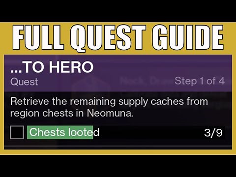 To Hero Full Quest Guide For Destiny 2 Lightfall - All 9 Neomuna Region Chest Locations