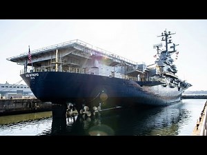 ASMR Full Restoration of Abandoned Aircraft Carrier USS Intrepid CV-11 From Weathered Deck to Naval