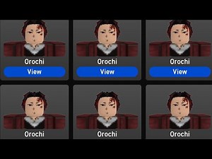 Anime Fighting Simulator TRADING 10 OROCHI