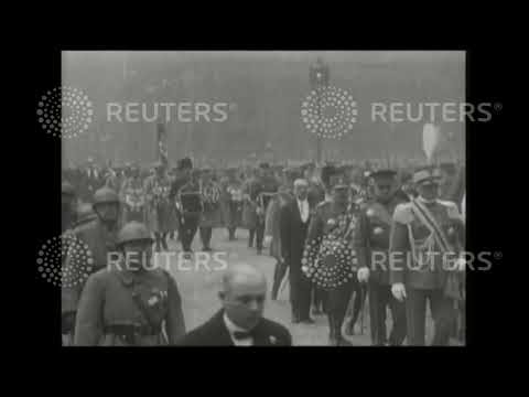 1929 Funeral of Marshal Foch
