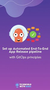 TechWorld with Nana on Instagram: "Big highlight of last weeks, we released the next 2 chapters of the DevSecOps bootcamp 🙌👇 Super happy about the quality, the amount of information packed in these new chapters 💎 This part is about building a secure CI/CD pipeline for micro services app using ArgoCD & GitOps best practices. Making the app deployment ✅ secure ✅ efficient & ✅ completely automated These chapters build on previous ones: 1) So we are extending a Terraform project to install ArgoCD