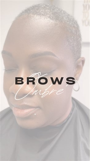 Soft, natural, and timeless  These brows are beautifully tattooed to...