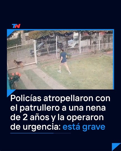 TN - Todo Noticias on Instagram: "Bianca fue atropellada por un patrullero en el partido bonaerense de Pilar y pelea por su vida en terapia intensiva después de ser operada de urgencia. La familia denunció que la policía estaba “distraída con el celular” y que la menor sufrió un hundimiento de cráneo. Piden una cadena de oración por ella. Leé la nota en el link de la BIO."