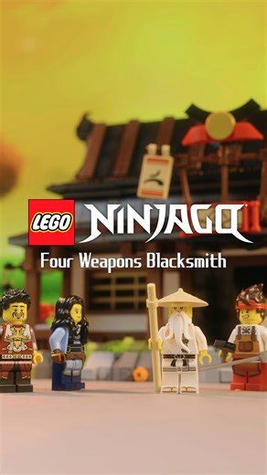 Brickin' Awesome Movies on Instagram: "Experience @LEGO Ninjago Four Weapons Blacksmith 15th Anniversary set (71858) is coming to life with the magic of stop-motion animation! PS: Check out my YouTube channel (link in the bio) if you want to watch full size video. #lego #ninjago #legostopmotion #ninjagofourweaponsblacksmith #lego71858 #afol #legoinstagram #legoreels #legocommunity #legolife #ninjagostopmotion #legobts #stopmotionbts #stopmotion #storytelling #asmr #legoasmr #speedbuild #legospee