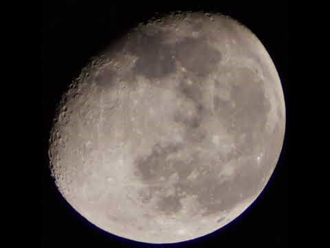 Astrophotography Beaver MOON cloudy 8:30PM CST