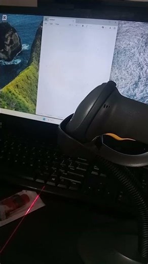 Symbol LS2208 di Test Buat Baca Barcode Bukan Buat Sunat