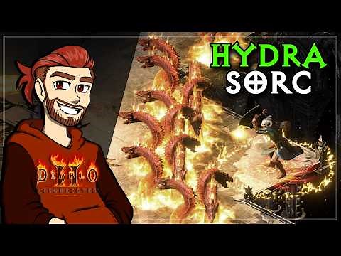 Insane Ladder Sorceress Starter Build! Hydra Sorc Build Guide on Maxroll | Diablo 2 Resurrected D2R