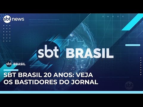 SBT Brasil completa 20 anos; conheça os bastidores do jornal | #SBTBrasil