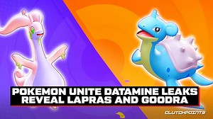Pokemon UNITE Datamine Leaks Reveal Lapras and Goodra