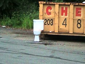exploding toilet
