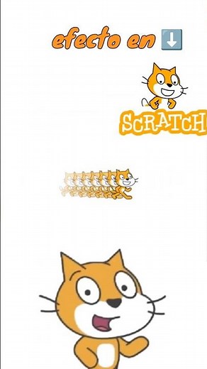 🎨✨ Cómo HACER EFECTOS VISUALES en Scratch FÁCIL y RÁPIDO! 💡🚀 #Shorts