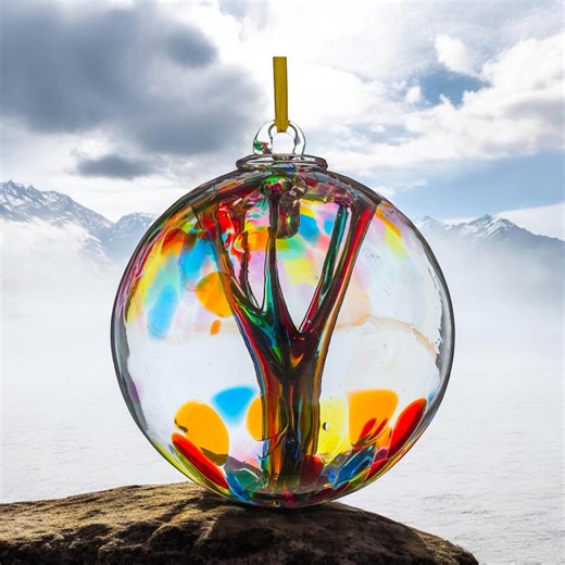 Hand-blown Glass Tree of Remembrance Ornament: Memorial Keepsake With Poem - Etsy