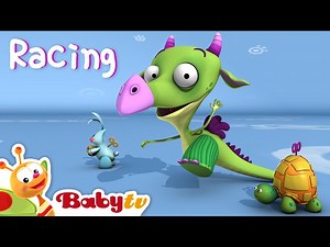 Get Ready, Set, Go! Racing with Draco | Fun Adventures for Kids @BabyTV - Videos For Kids