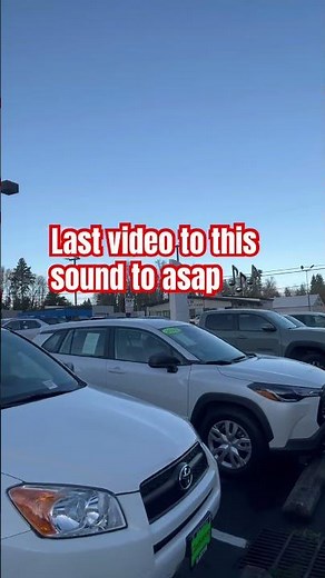 Add your last video to this sound asap #toyota