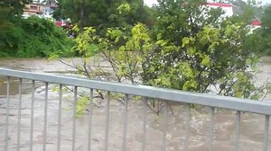 Where were you on this day seven years ago when Nambour's streets were turned into raging torrents of floodwaters. Marian Wright captured the moment on video. For more photos from the historic floods, click here: http://ow.ly/G3eh30jxTCN | Sunshine Coast Daily