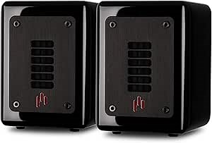 Aperion Audio PST MKII Planar-Ribbon Super Tweeter Pair for Home Theater Stereo Speaker HiFi Audiophile Ultra High-End Frequency Response up to 40kHz (Gloss Black)