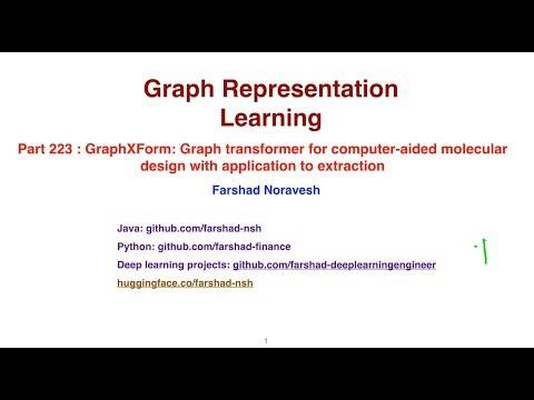 Part223: graphXForm: graph transformer for computer aided molecular design with application...