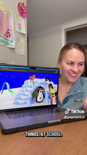 Occupations in Speech Therapy with Penguin Playtime