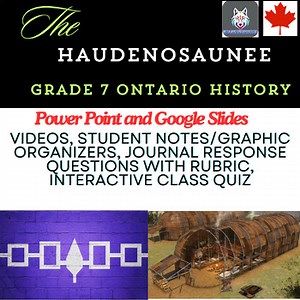 The Haudenosaunee: Grade 7 Ontario History