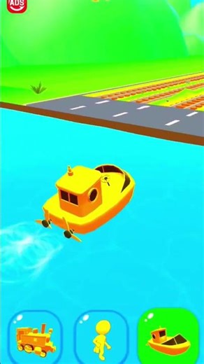 Shape-shifting Funny Race Gameplay new hyper casual games #shorts #gameplay #shapeshifting part 857