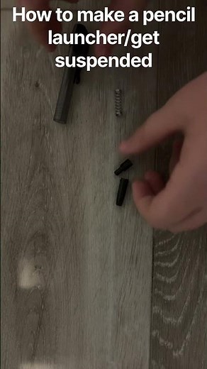 How to make a pencil launcher #music #rap #rapper