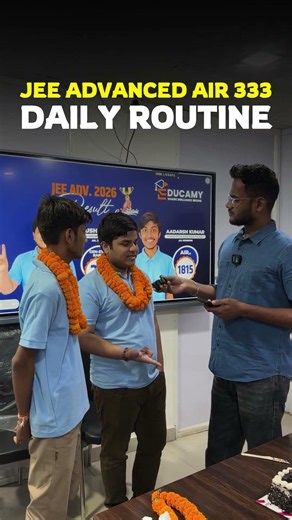 JEE Advanced AIR 333 Daily Routine | JEE Advanced Topper Routine #jee2026 #jeeadvanced2026 #result