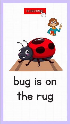 Practice CVC word reading | Educational video | Let's Read | Grade 1 #educationalvideo #cvc