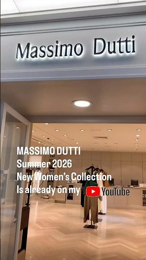 MASSIMO DUTTI New Women's collection Summer 2026 #massimodutti2026 #massimoduttistore