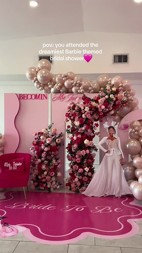 Dreamy Barbie Themed Bridal Shower Experience