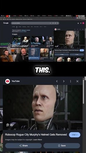 Does He Look Like Robocop? The Wildest Comparison Ever