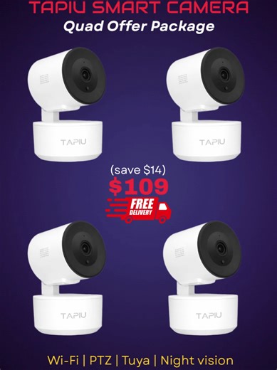 Amazing Deal on Tapiu Vision A Smart Camera Bundle