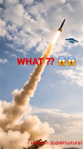 🚀 UFO Collides With US Missile Mid-Air… Then Explodes! 😱