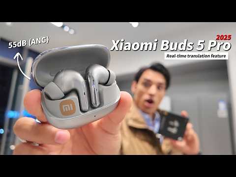 Xiaomi Buds 5 Pro 🤔 UNBOXING & FULL REVIEW - 55dB (ANC), 570mAh Battery & 40 hours💡INSANE VALUE!