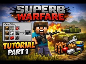 How to craft guns with the superb warfare mod
