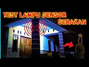Pasang Lampu Sensor Gerak