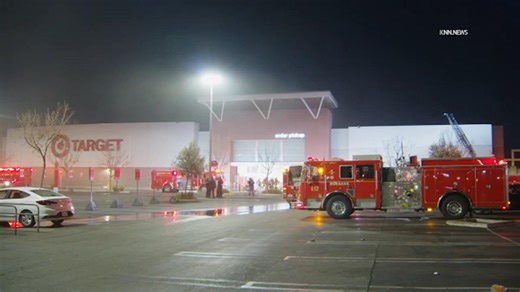 Fire closes Burbank Target store for several days