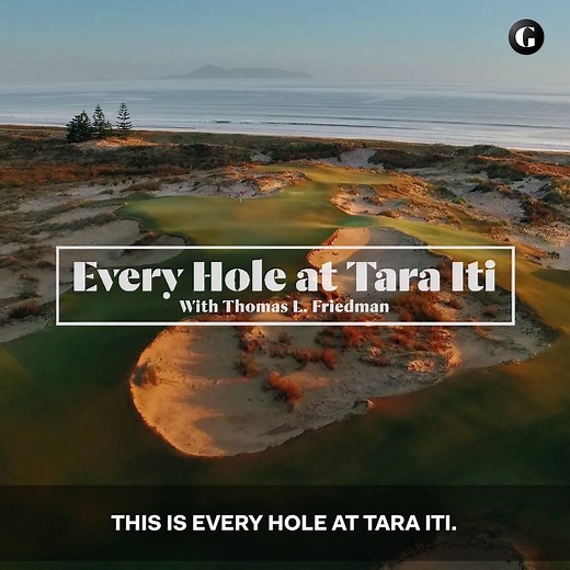Tara Iti is No. 6 on Golf Digest's list of the World's Greatest Courses. Watch the full hole-by-hole flyover tour narrated by three-time Pulitzer Prize winner (and Tara Iti member) Tom Friedman ➡️ https://bit.ly/2Mb51qE | Golf Digest