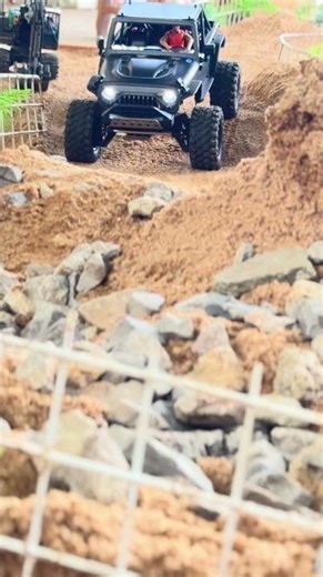 Ultimate RC Land Rover Defender Conquers Off-Road Terrain | Scale Trail Adventure!#shorts #short