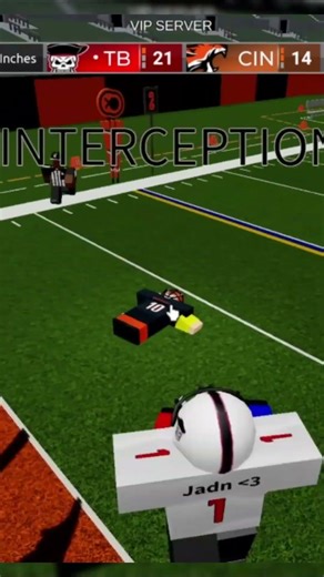 LURK MAG REDZONE INTERCEPTION ON LFG SB QB!! [ROBLOX Football Fusion]