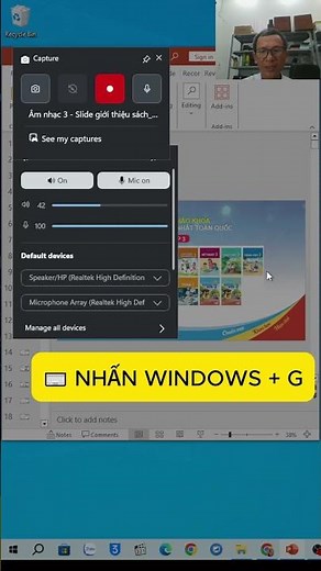 Cách Quay Màn Hình Bài Giảng Không Cần Cài Phần Mềm