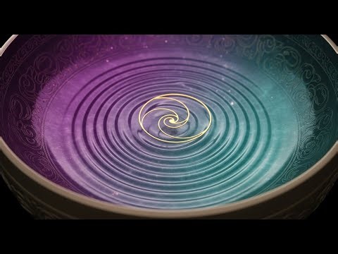 “Fibonacci’s Echo 🌀 Ancient Sound Healing with Flowing Water NeoZen Waves”