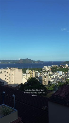 Como eu lido com as coisas — amo a sua energia