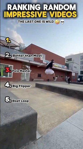 Ranking the most impressive random videos.