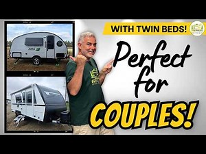 2 Great Small Camper Trailers With Twin Beds And Bathrooms